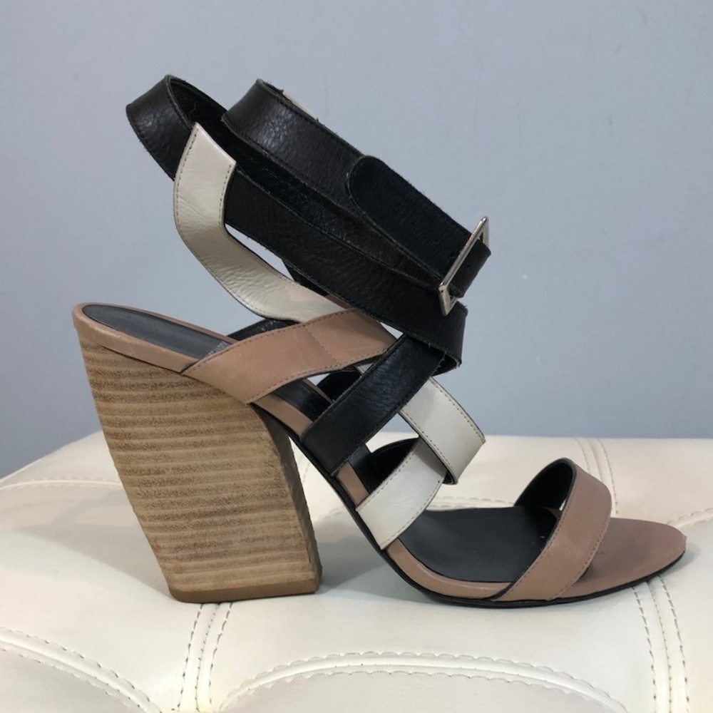 Pierre Hardy Tricolor Strappy Sandal